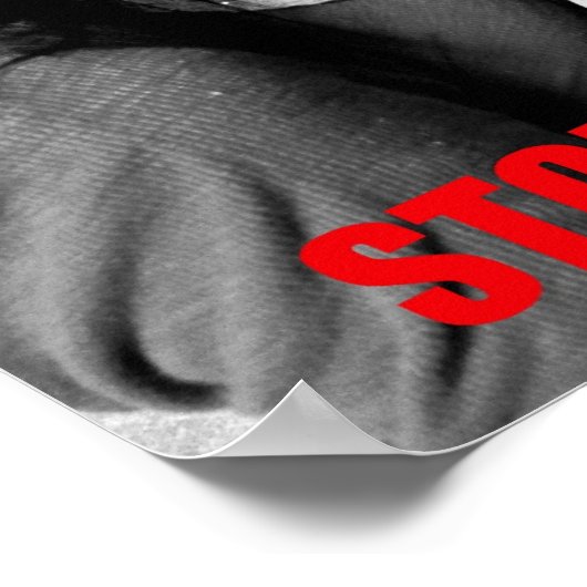 Poster Intimidation au lycée (Coin)