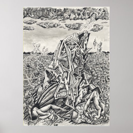 Poster Intimidation, par Brian Benson (Devant)