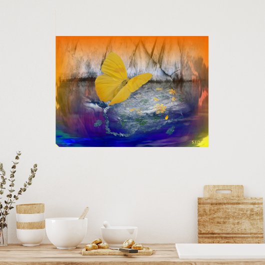 POSTER INTIMITÉ DES AILES À BOUTEILLE (Cuisine)