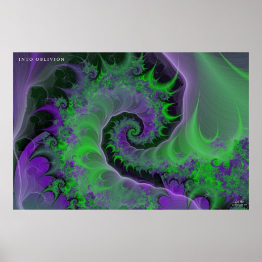 Poster Into Oblivion (Devant)