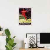 Poster "Intouriste. Express transsibérien" URSS 1930 (Bureau à domicile)