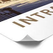 Poster Intramuros Philippines (Coin)