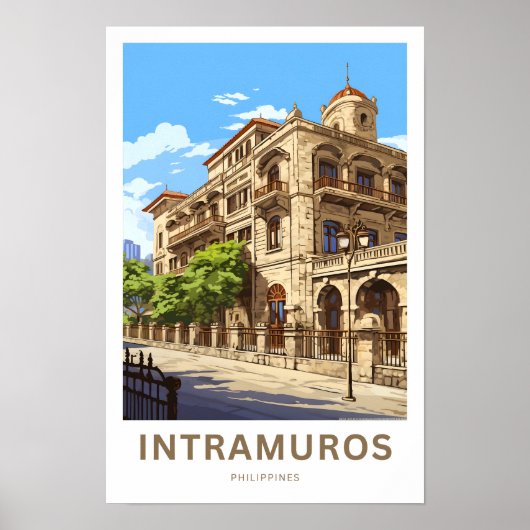 Poster Intramuros Philippines (Devant)