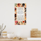 Poster Intranational Women's Day Mission  (Cuisine)