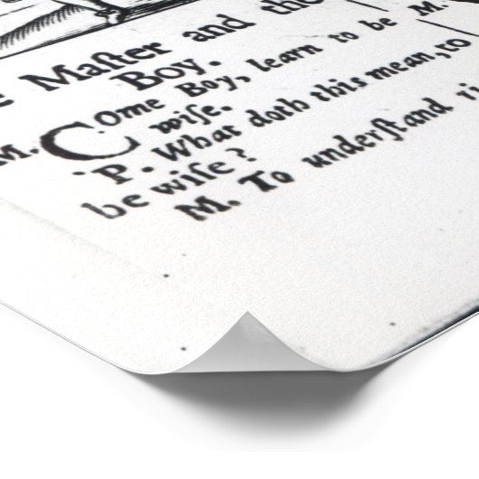 Poster Introduction à 'Orbis Sensualium Pictus' (Coin)