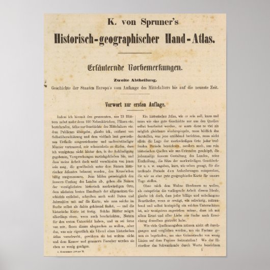 Poster Introduction I Vorwart zur 1er août (Devant)