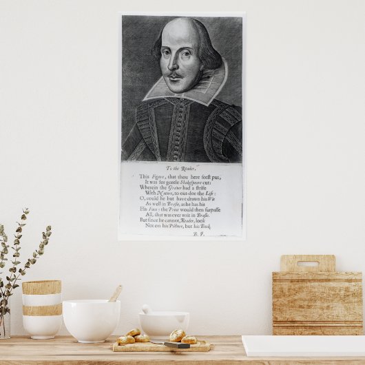 Poster Introduction, "M. William Shakespeares (Cuisine)