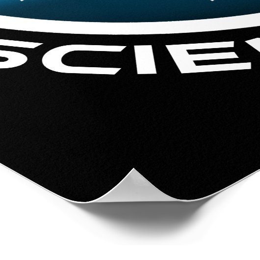 Poster Introverted Mais Prêt À Discuter De Science-Fictio (Coin)