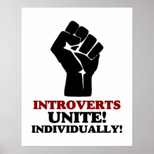 Poster Introverties Unite