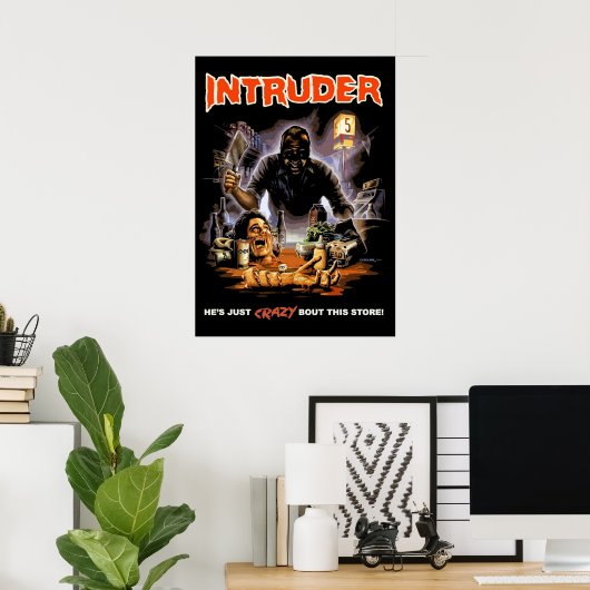 Poster Intruder (Bureau à domicile)