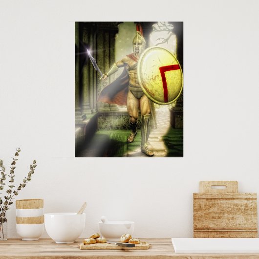 Poster intrus spartiate (Cuisine)