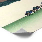 Poster Inume Pass, Kōshu (par Hokusai) (Coin)