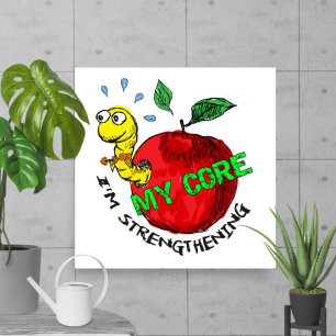 Poster Invader Apple