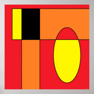 Poster Invader d'oeuf Ken Gage I