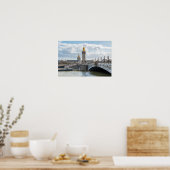 Poster Invalides et pont Alexandre III - Paris (Cuisine)