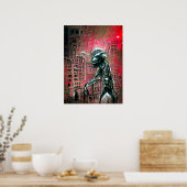 Poster Invasion Alien (Cuisine)