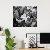 Poster Invasion de la Pologne, 1939 (Bureau à domicile)