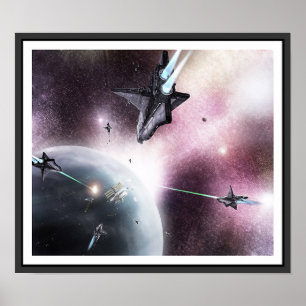 Poster Invasion de l'espace