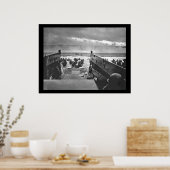 Poster Invasion de Normandie au Jour J - 1944 (Cuisine)