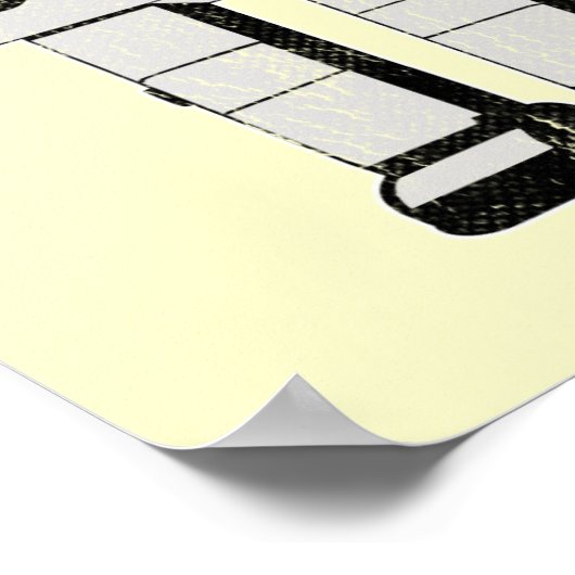 Poster invasion de robots (Coin)