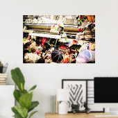 Poster Invasion des marionnettes géantes (Bureau à domicile)