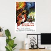 POSTER INVASION DES SNATCHERS DU CORPS (Bureau à domicile)