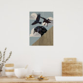 Poster Invasion du corbeau (Cuisine)