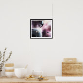 Poster Invasion spatiale (Cuisine)