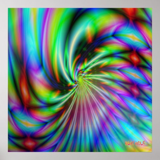 Poster Inversion fractale 4 (Devant)