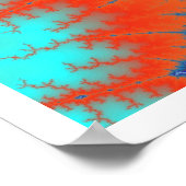 Poster Inversion orange (Coin)