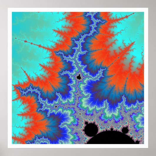 Poster Inversion orange (Devant)