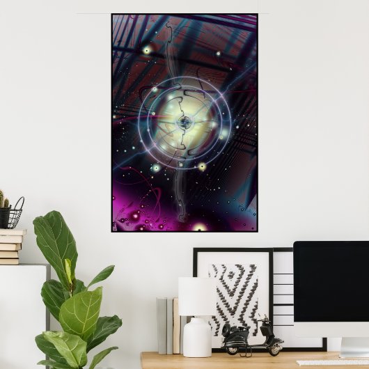 Poster Inversion solaire (Bureau à domicile)