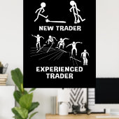 Poster Investisseur Trader expérimenté (Bureau à domicile)