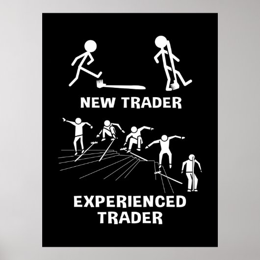 Poster Investisseur Trader expérimenté (Devant)