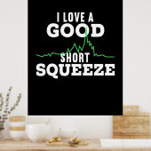 Poster Investisseur Une Bonne Courte Squeeze (Cuisine)
