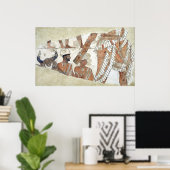 Poster Investiture du roi par la déesse Ishtar (Bureau à domicile)