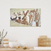 Poster Investiture du roi par la déesse Ishtar (Cuisine)