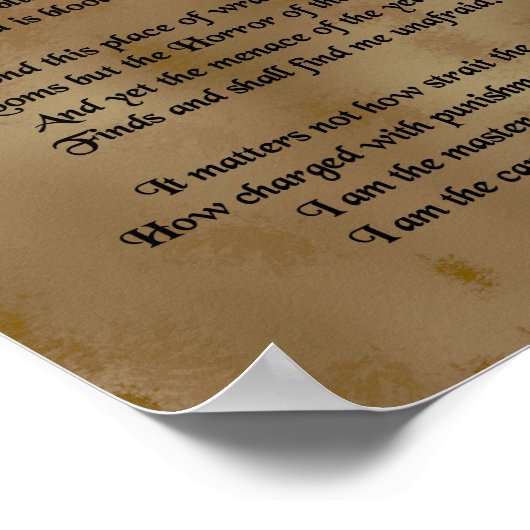 Poster Invictus (Coin)