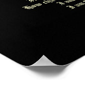 Poster Invictus, poème victorien sur l'image de la lune (Coin)