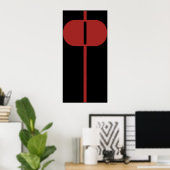 Poster Invincible - Logo Omni Man (Bureau à domicile)