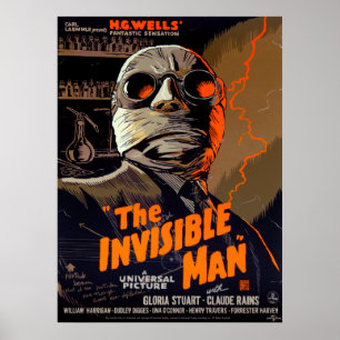 POSTER INVISIBLE MAN 1933