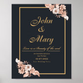 Poster Invitations de la fête de graduation simple et mod (Devant)