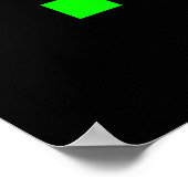 Poster Invite d'entrée de texte de l'ordinateur de l'anci (Coin)