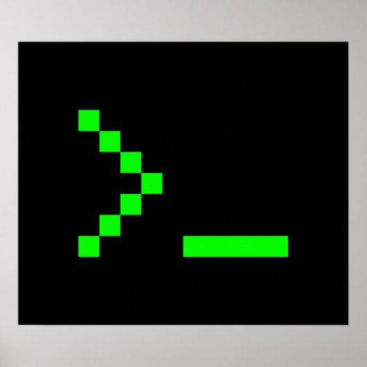 Poster Invite d'entrée de texte de l'ordinateur de l'anci (Devant)