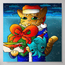 Invité du chat de Noël