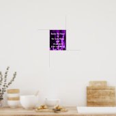 Poster Invoquer La flamme Violette (Cuisine)