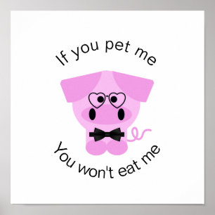 Poster inzake dierenrechten