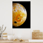 Poster Io de la lune de Jupiter (Cuisine)