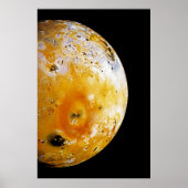 Poster Io de la lune de Jupiter (Devant)