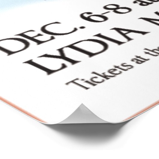 Poster Iolanthe de Gilbert & Sullivan (Coin)